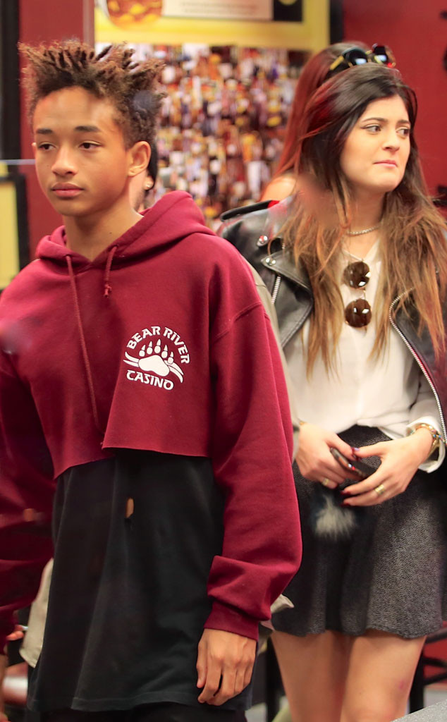 Kylie Jenner Wears Same Cropped Hoodie Recently Worn by Jaden Smith—See the Pics! E! News Kylie Jenner Wears Same Cropped Hoodie Recently Worn by Jaden Smith—See the Pics! E! News